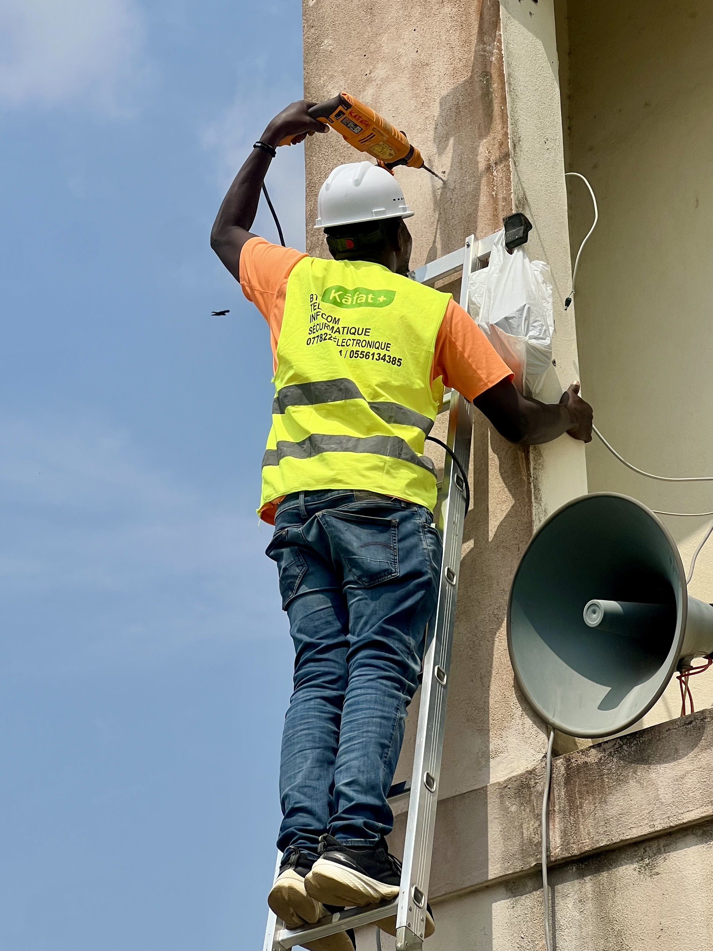 Installation de Vidéosurveillance Interne